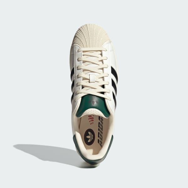 White Superstar II shoes