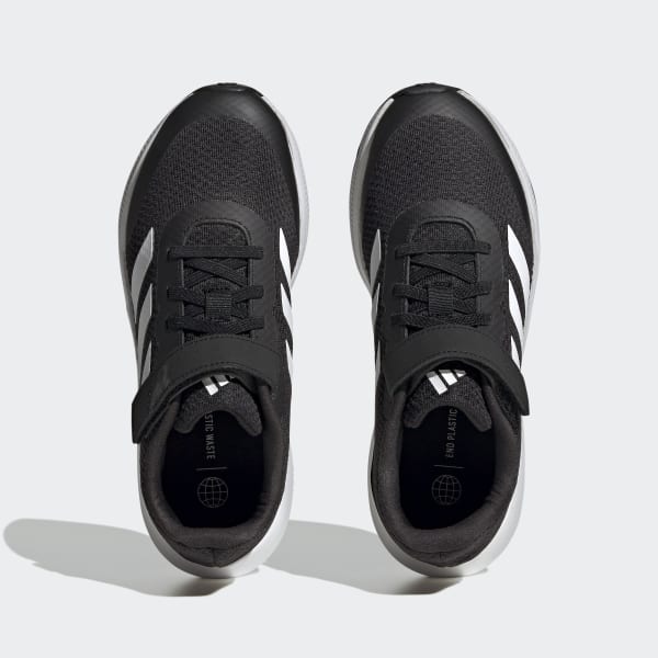 adidas RunFalcon 3.0 Shoes - | | Strap Elastic Lace Black Kids\' Lifestyle Top US adidas
