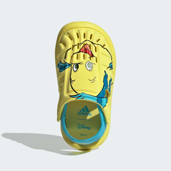 Adidas sandals yellow sales