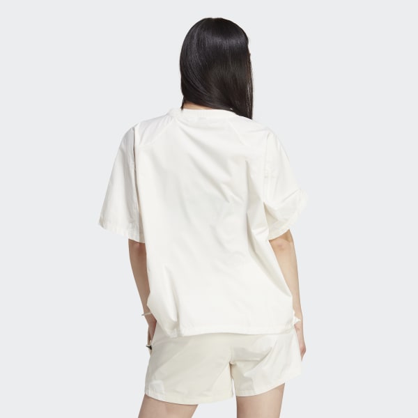 Blanco Camiseta City Escape Holgada