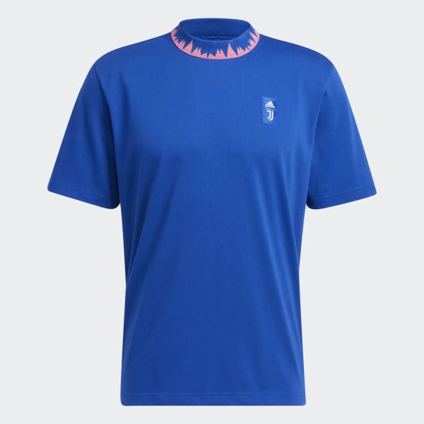 Azul Camiseta Juventus Lifestyler Heavy Cotton ZM023