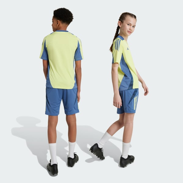 Niebieski Szorty Ajax Amsterdam Tiro 24 Competition Training Kids