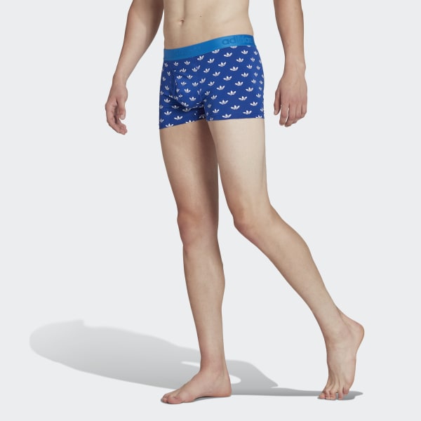 Blauw Comfort Flex Cotton Print Slip 3 Stuks HPN24