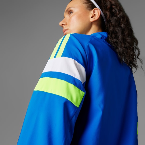 Blau Adizero Retro Laufjacke