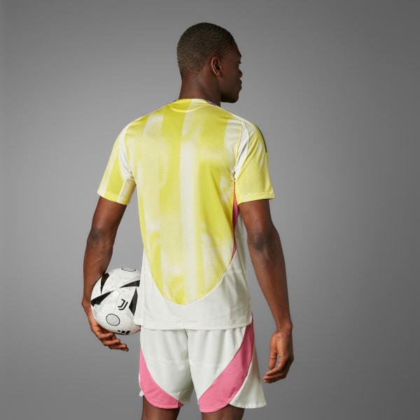 Jaune Maillot Extérieur Juventus 24/25 Authentique