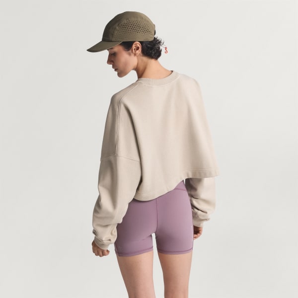Beige adi365 hk løbesweatshirt