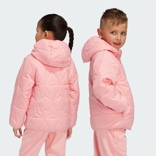 Light pink padded jacket shop