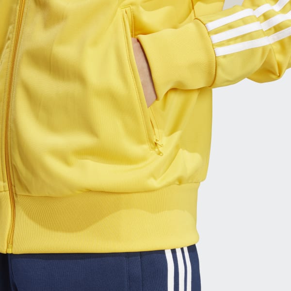 ◆adidas◆ Firebird Track Top Powder Yellow JC8268 adidas Originals Firebird Tracktop Powder Yellow | Stylerunner