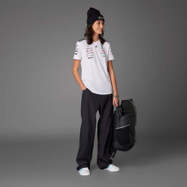 Branco CAMISOLA DE PILOTO DA MERCEDES-AMG PETRONAS FORMULA ONE TEAM