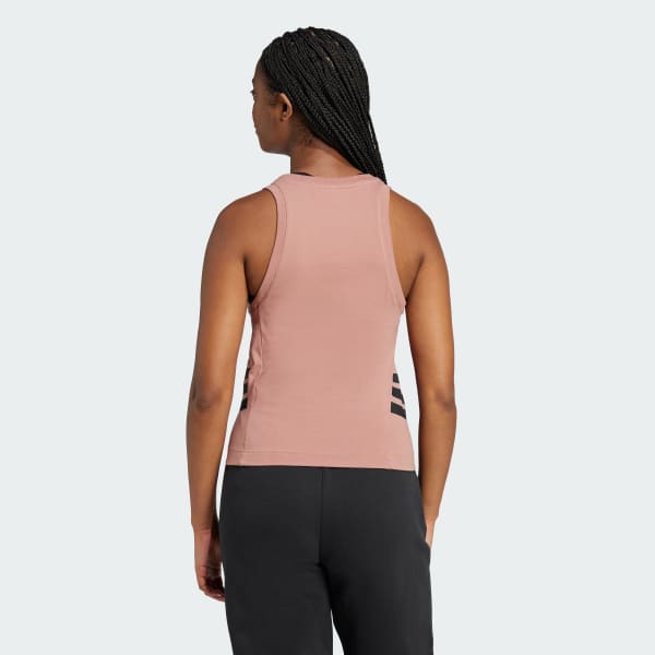 Pink Future Icons 3-Stripes Tank Top