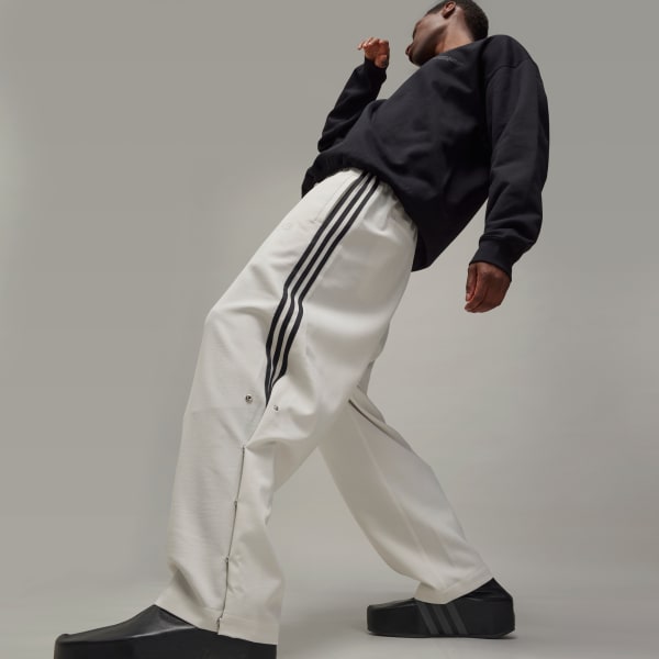 adidas Y-3 Sport Uniform 3-Stripes Pants - Grey | adidas