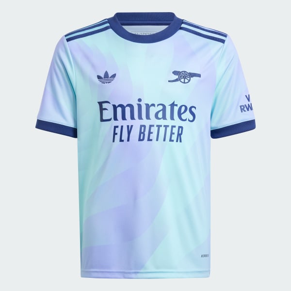 Bleu Maillot Third Arsenal 24/25 Enfants