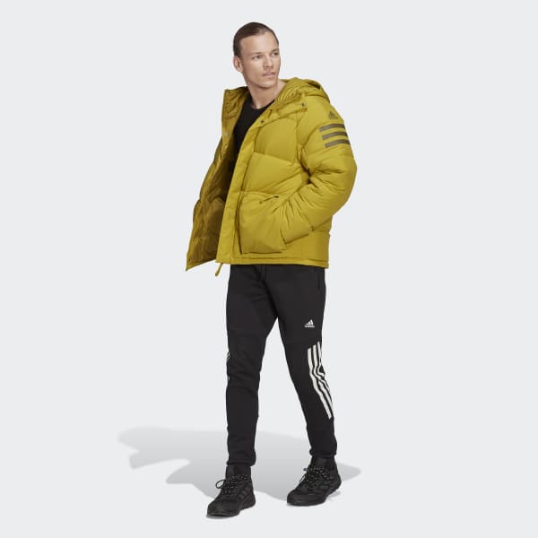 zelená Bunda Utilitas Hooded Down O5619
