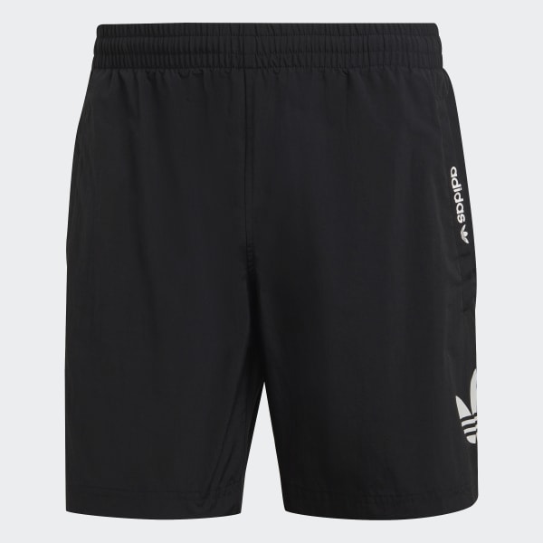 adidas Originals Essentials Trefoil Swim Shorts - Black