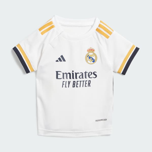 Mortal repertorio Carretilla Miniconjunto primera equipación Real Madrid 23/24 - Blanco adidas | adidas  España