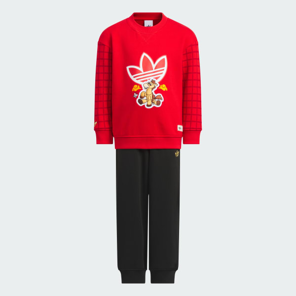 Red adidas Pixar Toy Story Knit Tracksuit