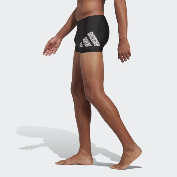Svart Branded Swim Boxers