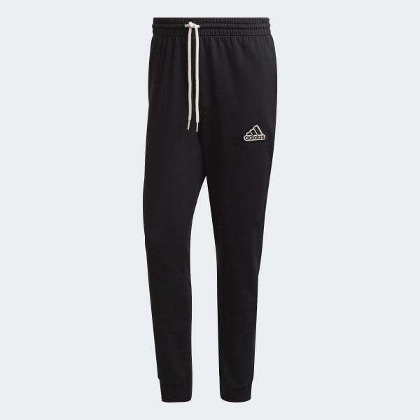 Svart Essentials FeelComfy French Terry Pants