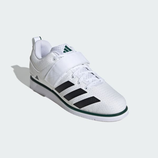 White Powerlift 5 Weightlifting Shoes