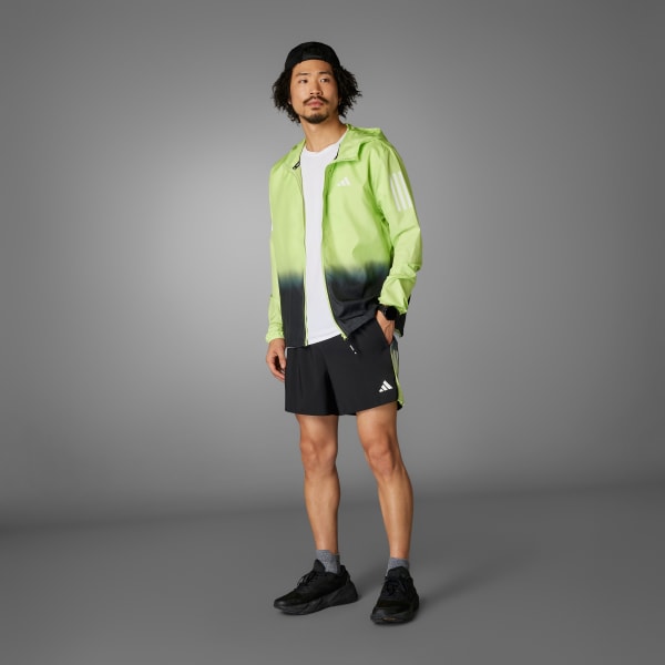 Verde Chaqueta Own the Run Colorblock