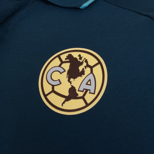 Azul Playera Polo Club América 25/26