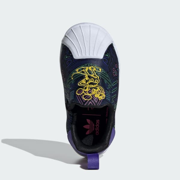 ブラック アディダス オリジナルス × ディズニー ミッキー SST 360 キッズ / adidas Originals × Disney Mickey SST 360 Kids