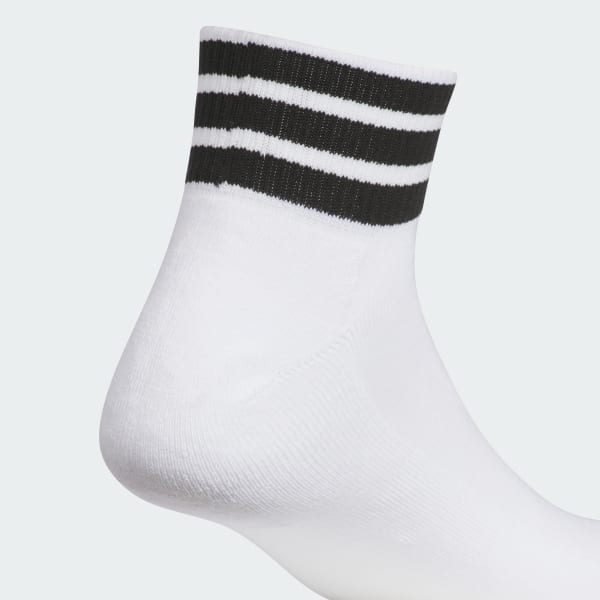 ホワイト スリーストライプス アンクルソックス
