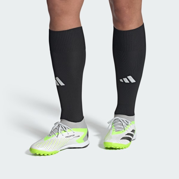 Vit Predator Accuracy.1 Turf Fotbollsskor