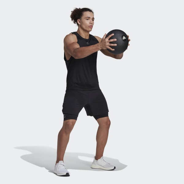 Nero Short da allenamento HIIT Spin EVN69