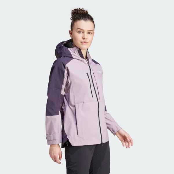Violeta Campera de Senderismo Terrex Xploric RAIN.RDY