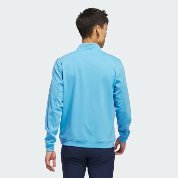 Blue Elevated 1/4-Zip Pullover