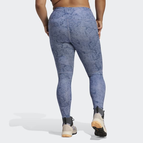 adidas Terrex Multi Allover Print Leggings - Grey | adidas Canada