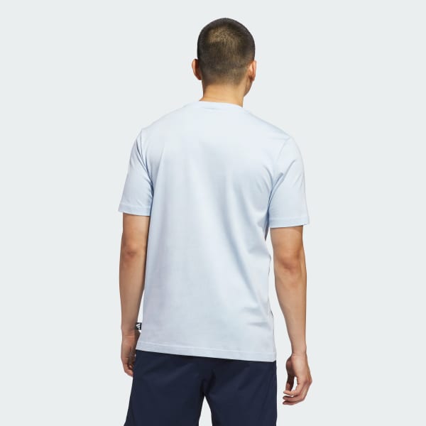 ブルー ゴルフ F.O.P グラフィック 半袖Tシャツ