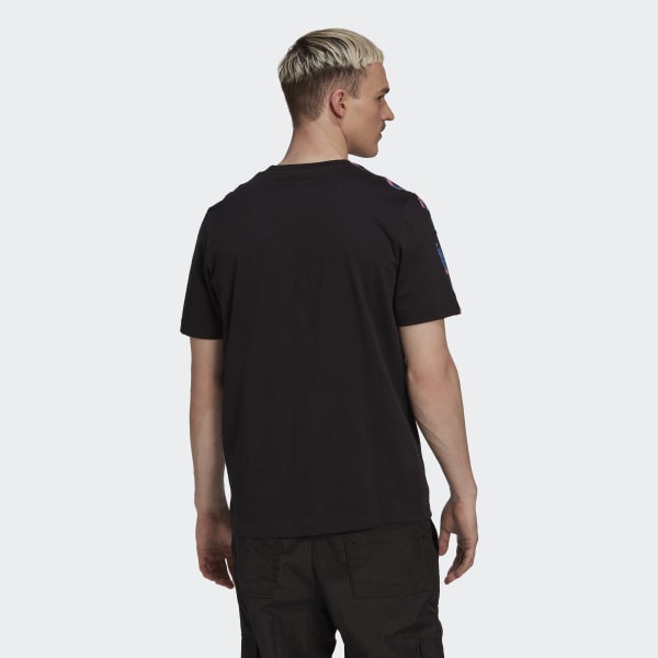 Sort 3-Stripes Camo T-shirt CI734