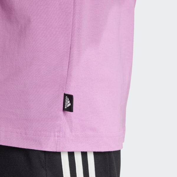 正品 adidas アディダス パープル グラフィック 半袖 Tシャツ adidas tシャツ Earth Day グラフィック 半袖Tシャツ