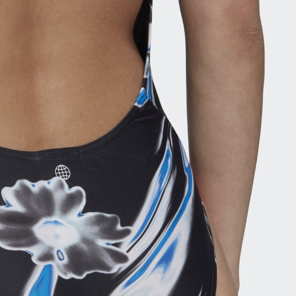 Sort Positivisea 3-Stripes Swimsuit VS262