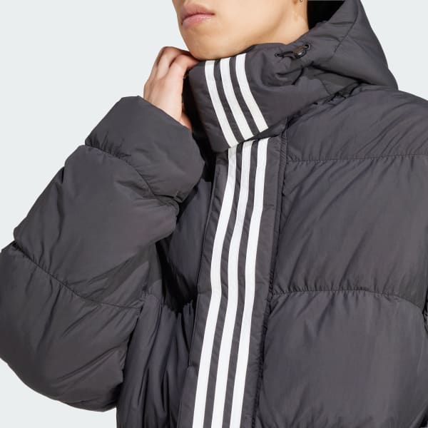 adidas RIFTA Down Regen Hooded Puffer Jacket - Black | Men's Lifestyle |  adidas US