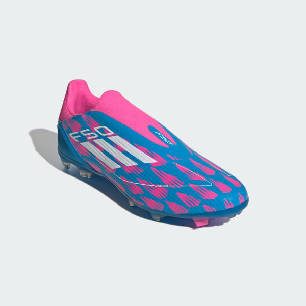 Blue F50 League Laceless Firm/Multi-Ground Boots