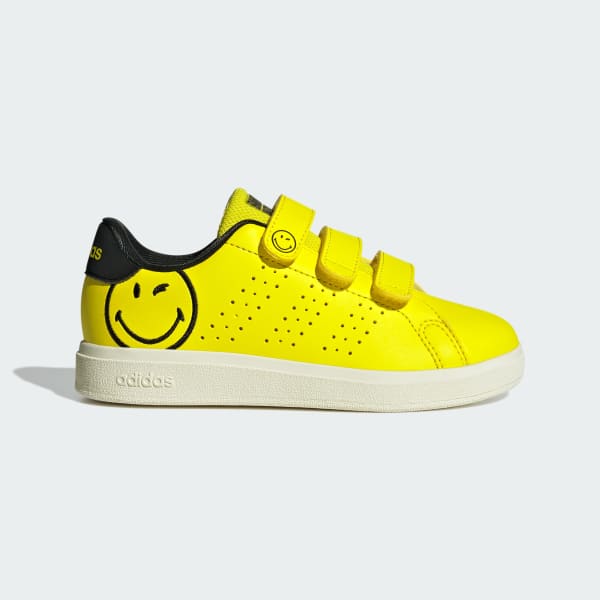 Amarelo Tênis adidas Smiley Advantage 2.0 Infantil