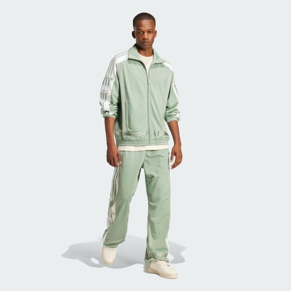 adidas Adibreak Knitted Track Top - Green | adidas Türkiye