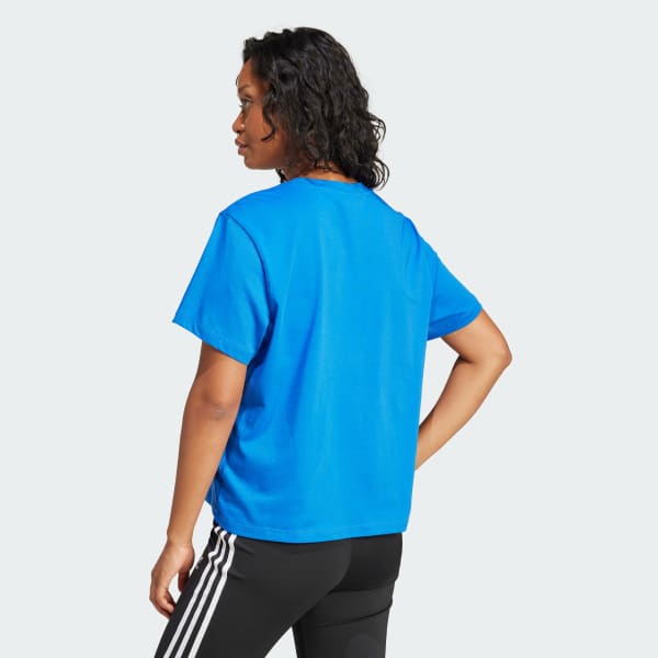Blue Adicolor Trefoil Boxy Tee