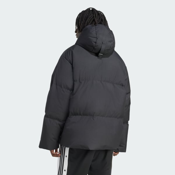 Siyah adidas Originals Duck Down Dolgulu Mont