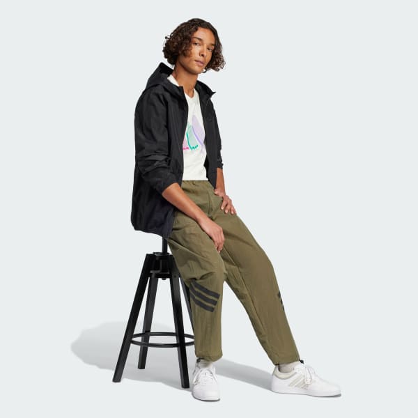 Grun Future Icons 3-Streifen Woven Hose