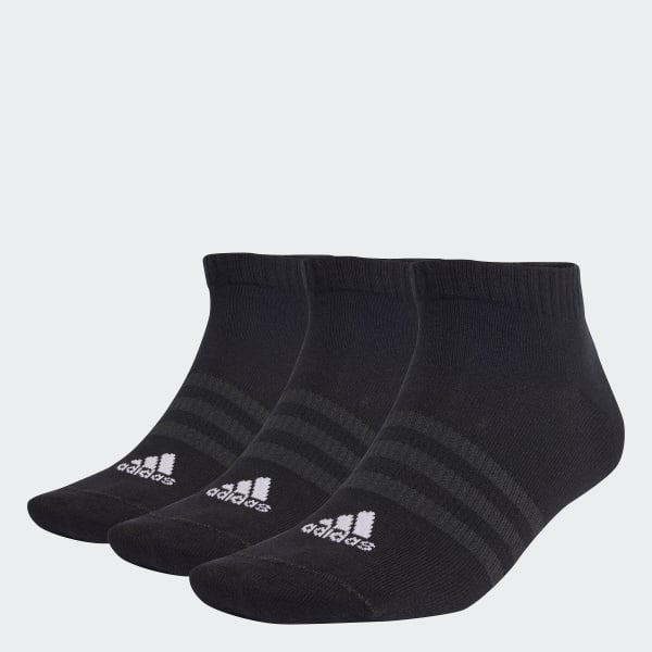 Negro Medias al Tobillo Thin and Light Sportswear 3 Pares