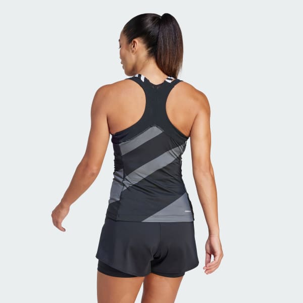 adidas Tennis AEROREADY Pro Y Tanktop Zwart adidas Offici le Shop