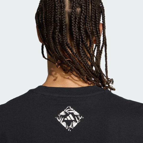 adidas House of Tiro Graphic Tee - Black | Free Shipping