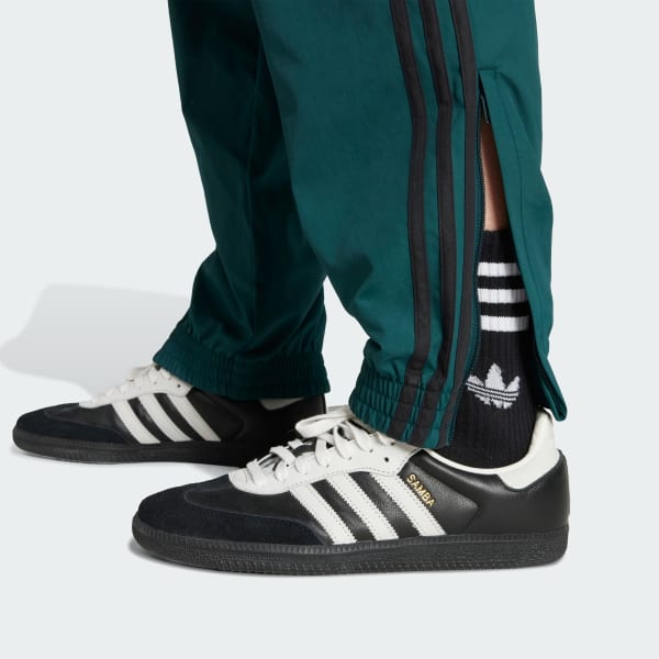adidas Adicolor Woven Firebird Track Pants - Green | Free
