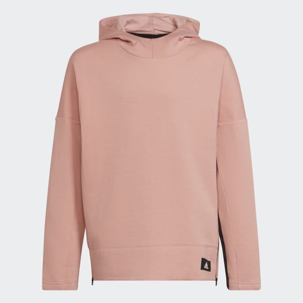 Pink Mission Victory  Doubleknit Loose Sport Hoodie YY596
