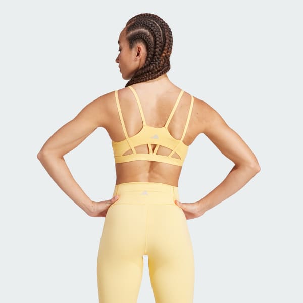 Yellow All Me Luxe Light-Support Bra