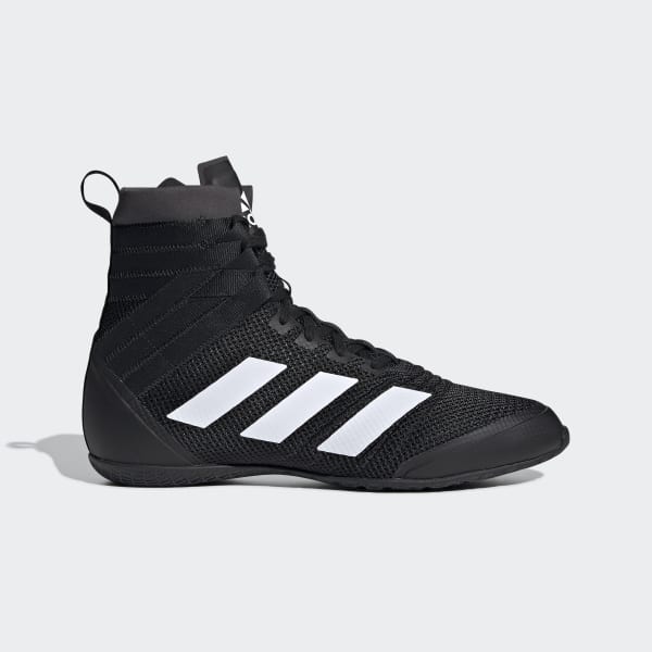 adidas black boxing shoes
